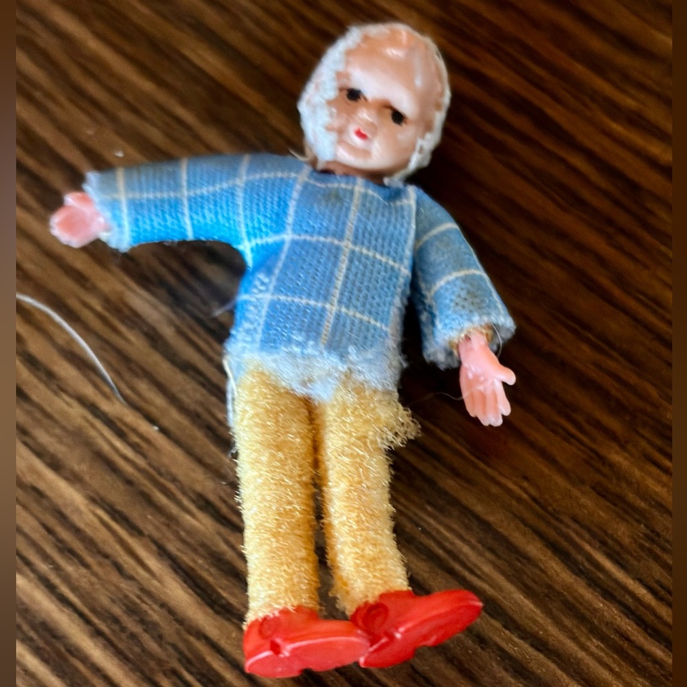 Vintage Miniature German Caco Doll